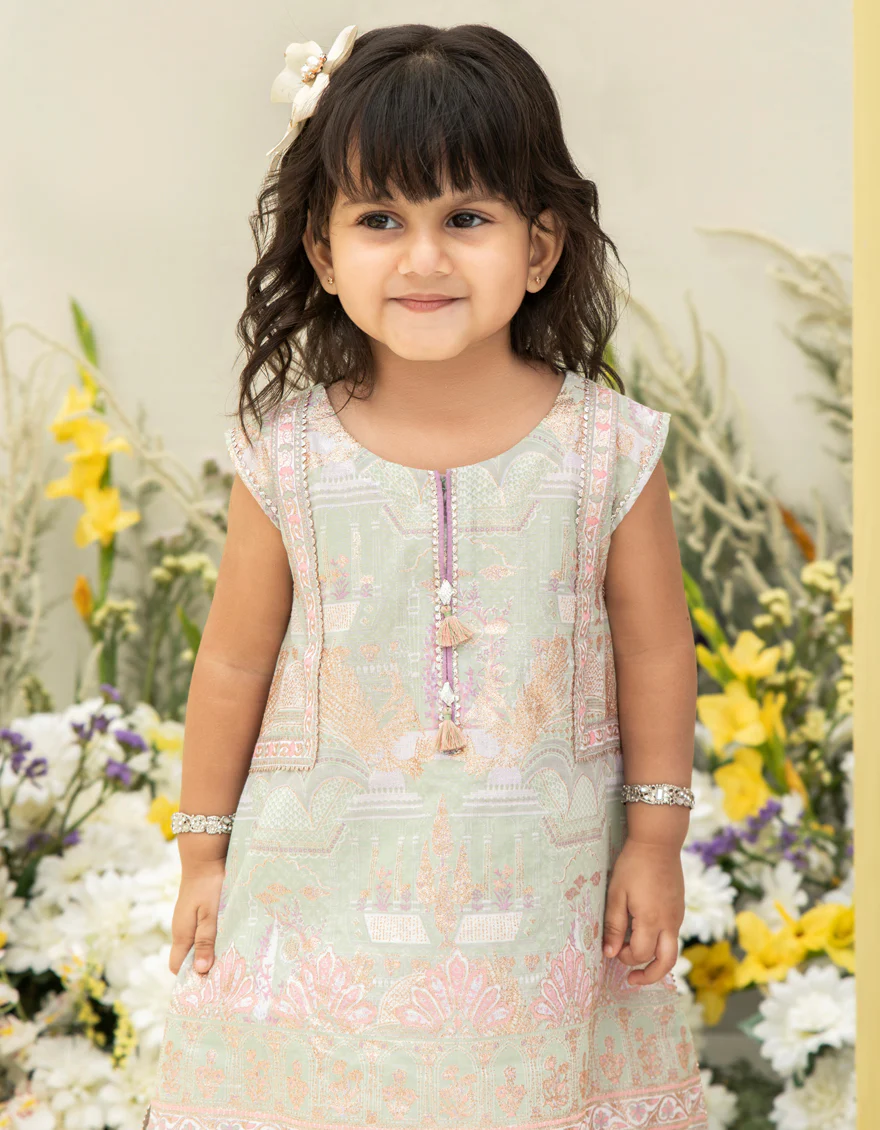 GREEN LAWN 2PC STITCHED | JGKL-S-JK2-24-5636 FB/RANI-I-B-02 - Image 3