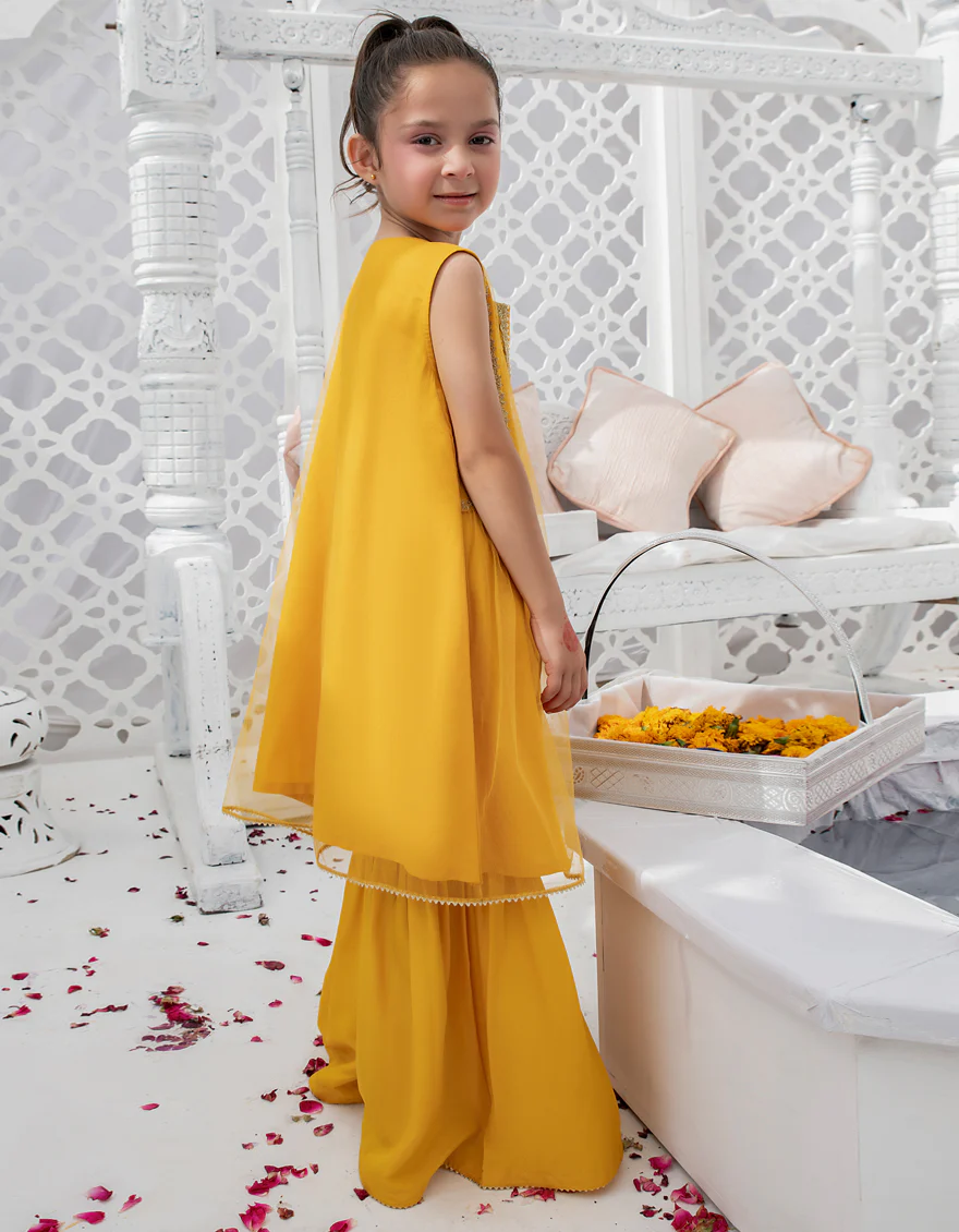 YELLOW NET 2PC STITCHED | JGKL-S-JK2-US-22-5619 FB/YELLOW-512 - Image 3