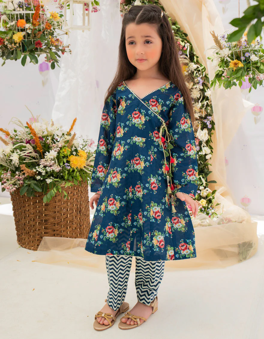 BLUE LAWN 2PC STITCHED | JGKL-S-JK2-US-22-5634 FB/INARA
