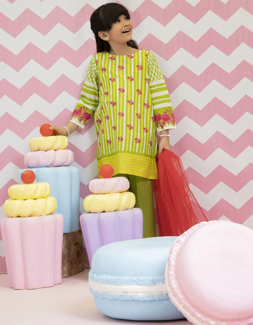 GREEN LAWN 3PC STITCHED | JGKL-S-US-22-1506 FB/STRIPES - Image 3