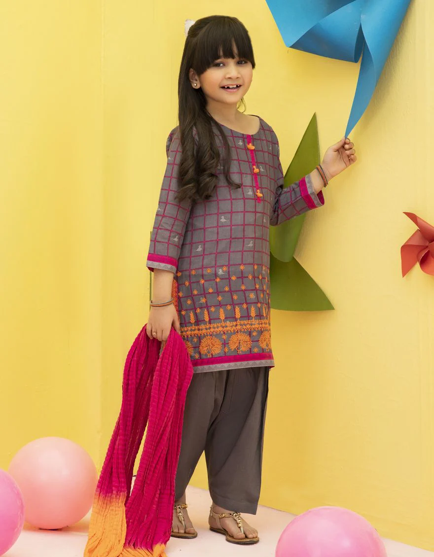 GREY 3PC STITCHED | JGKL-S-US-22-1519 FB/CHAKOR-1-22