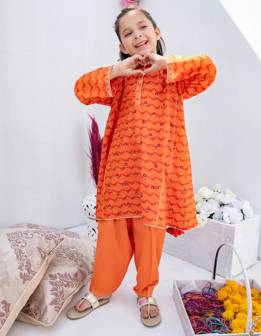ORANGE LAWN 3PC STITCHED | JGKL-S-US-22-1547 FB/FLIGHT - Image 3