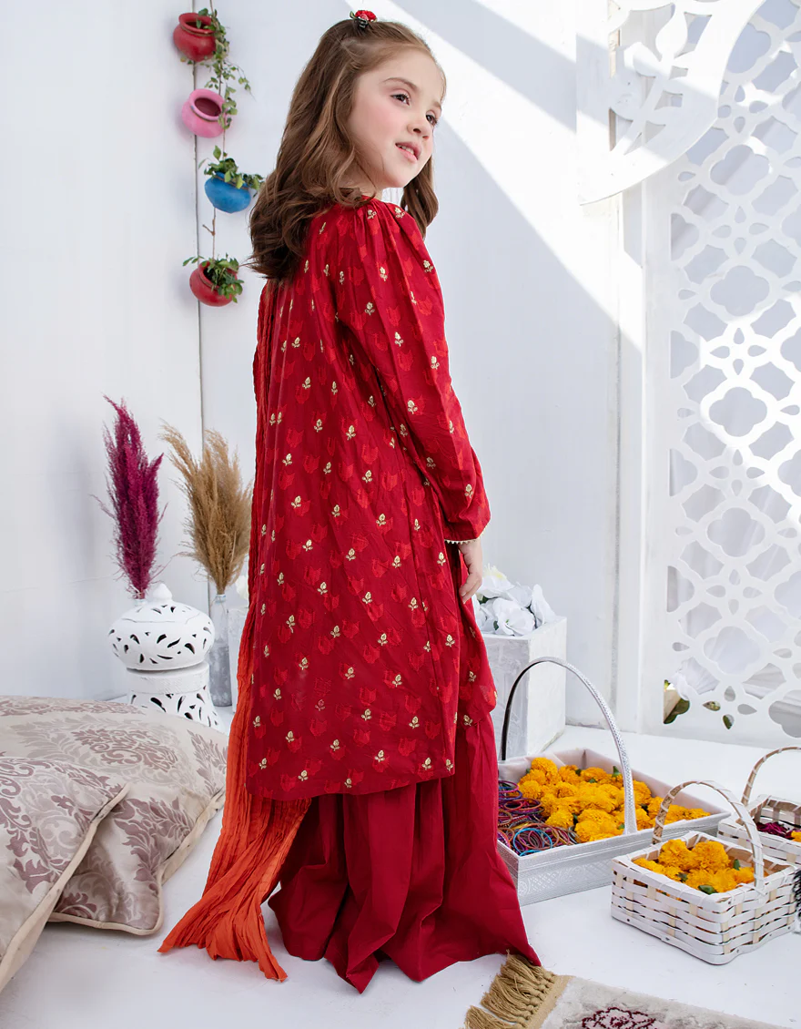 RED LAWN 3PC STITCHED | JGKL-S-US-22-1549 FB/MOR - Image 2