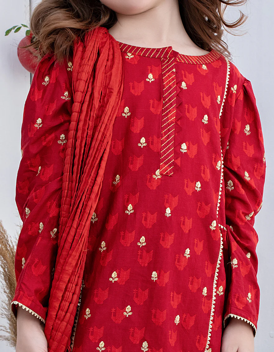 RED LAWN 3PC STITCHED | JGKL-S-US-22-1549 FB/MOR - Image 4