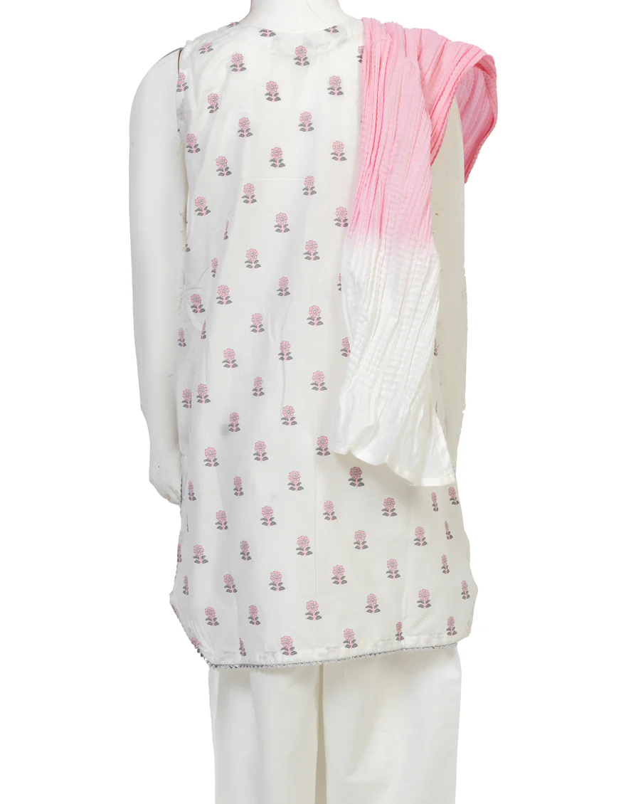 WHITE LAWN 3PC STITCHED | JGKL-S-US-23-1547 FB/PINKY - Image 3