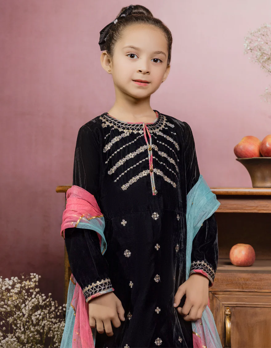 BLACK VELVET 3PC STITCHED | JGKL-W-JJGS-US-22-032 FB/FF-328 - Image 4