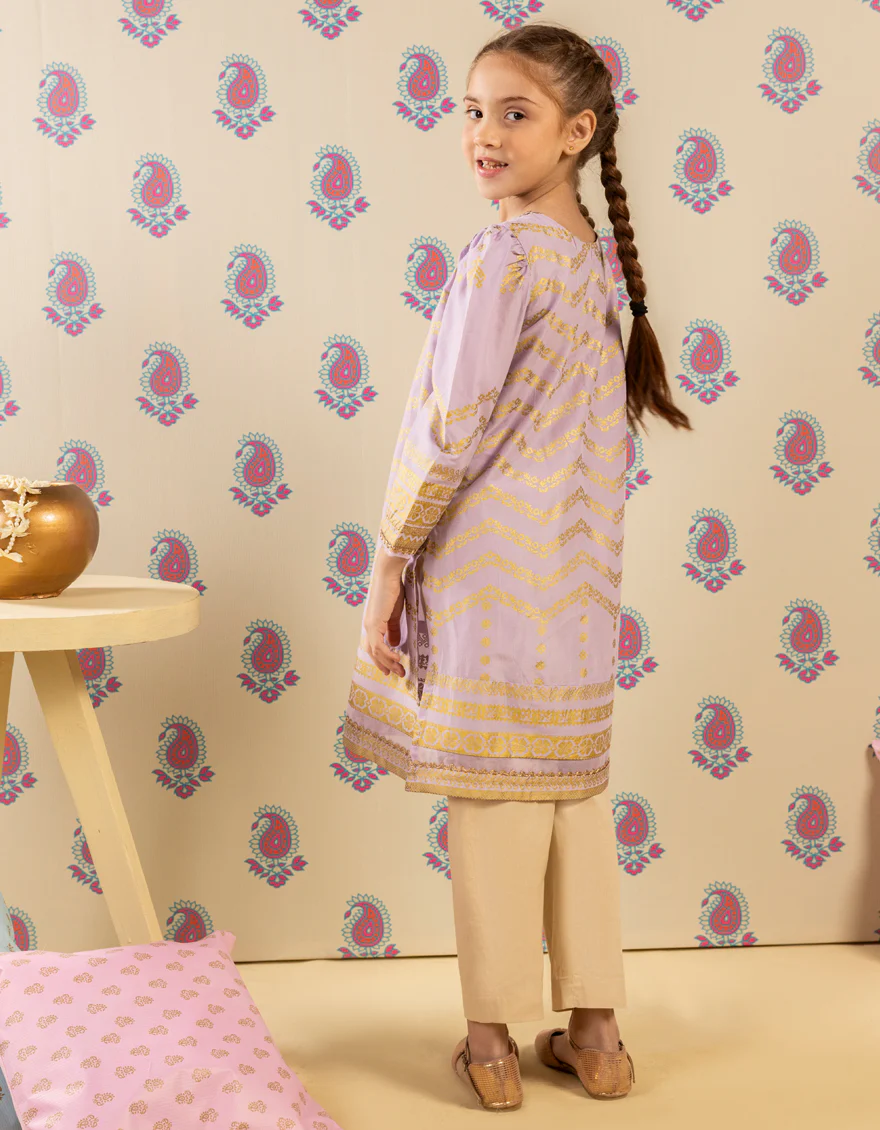 LILAC LAWN KURTI | JGLK-S-JGS-25-2510 FB/SHEEN-02 - Image 2
