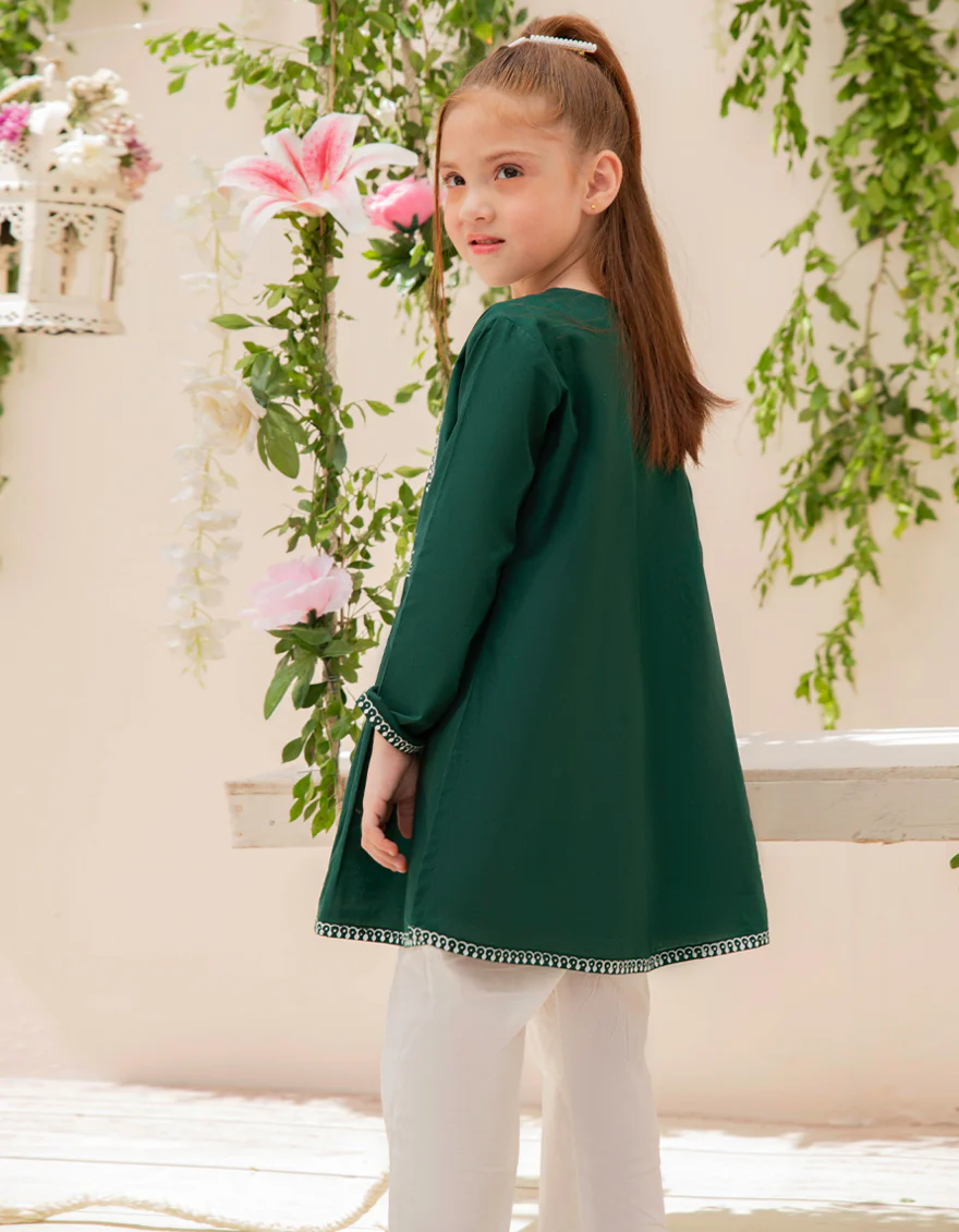 GREEN LAWN KURTI | JGLK-S-JJGK-US-22-001 FB/RFD - Image 4