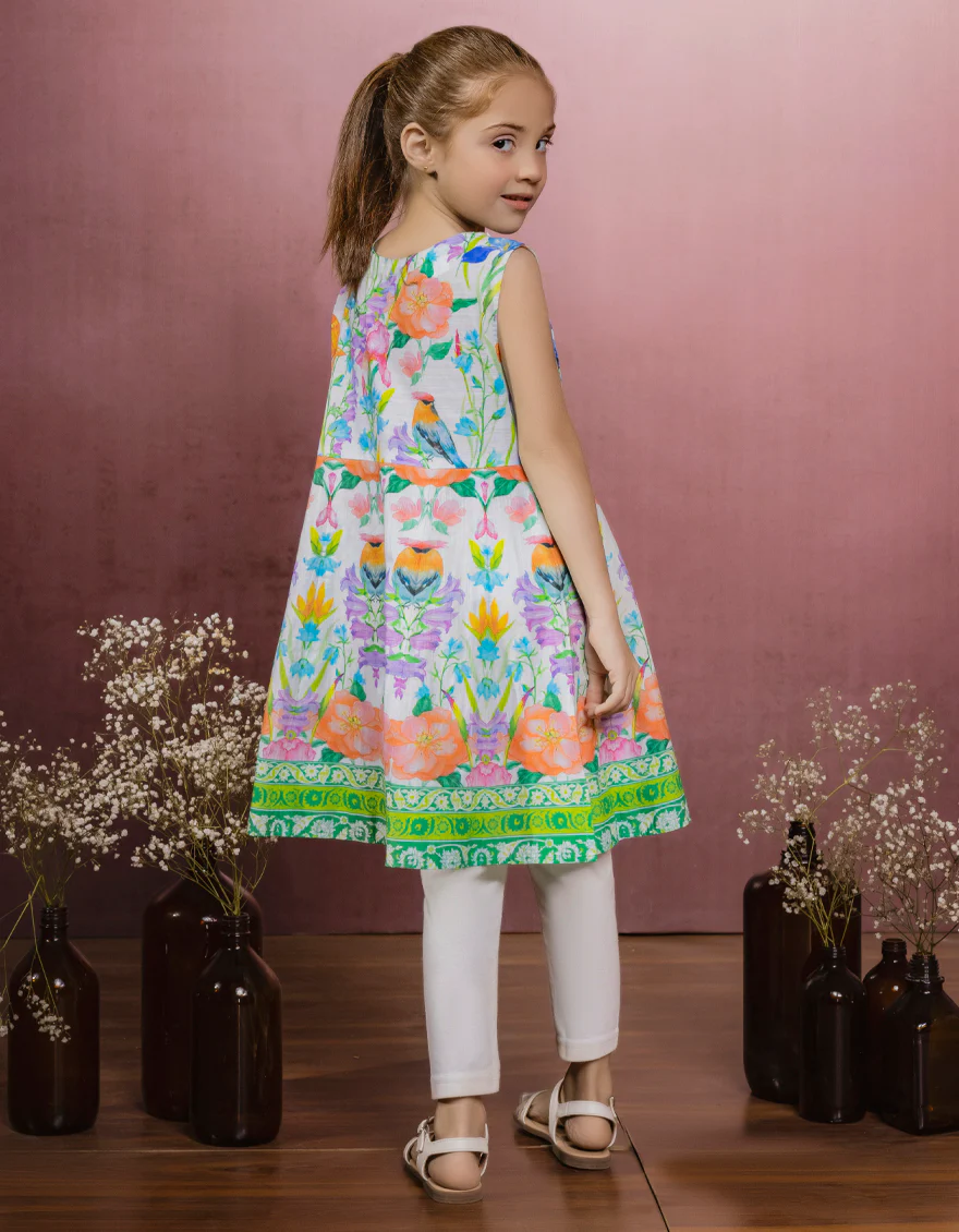 MULTICOLOR KHADDAR KURTI | JGLK-S-JK-US-22-6007 FB/EMMALINE - Image 2