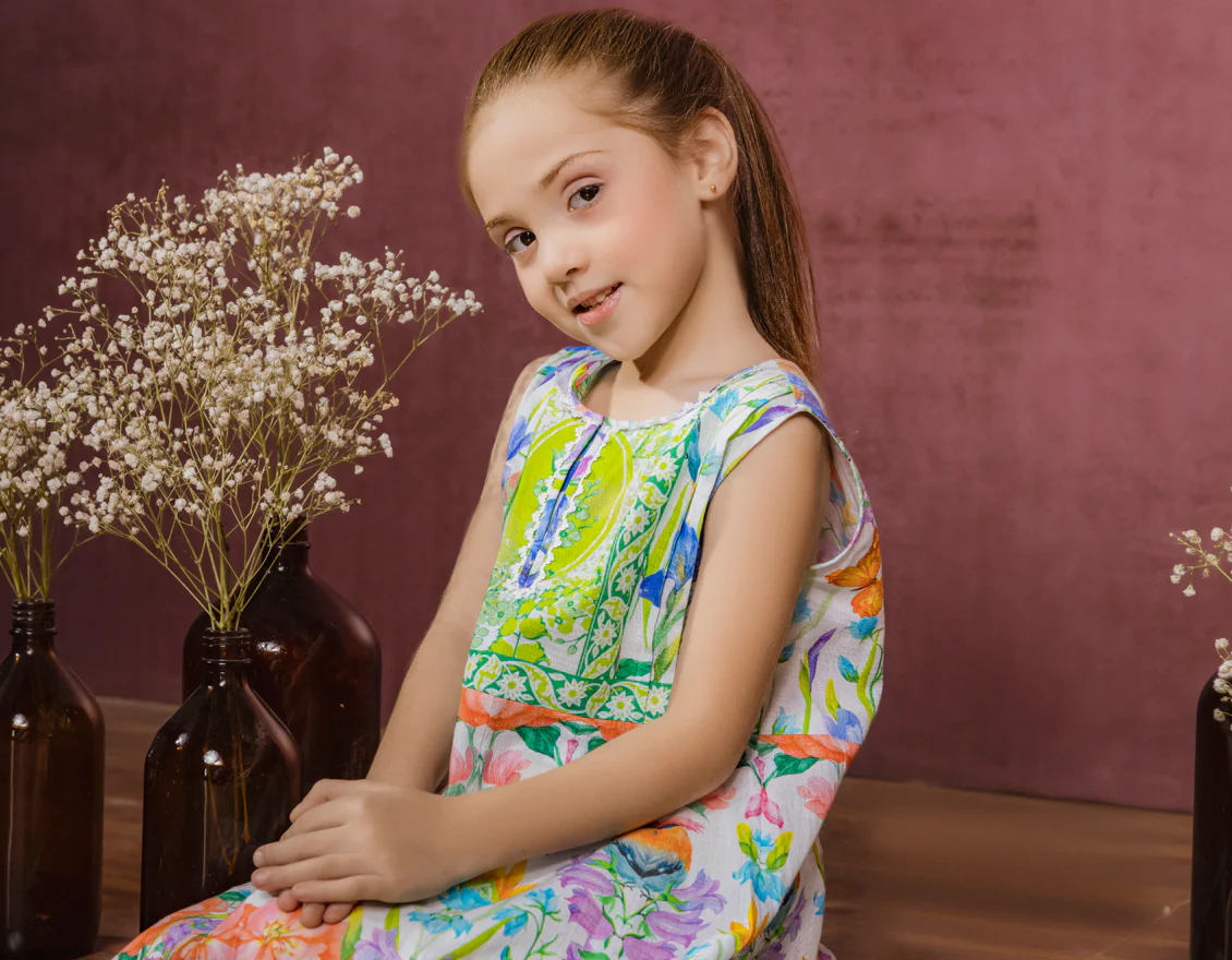 MULTICOLOR KHADDAR KURTI | JGLK-S-JK-US-22-6007 FB/EMMALINE - Image 3