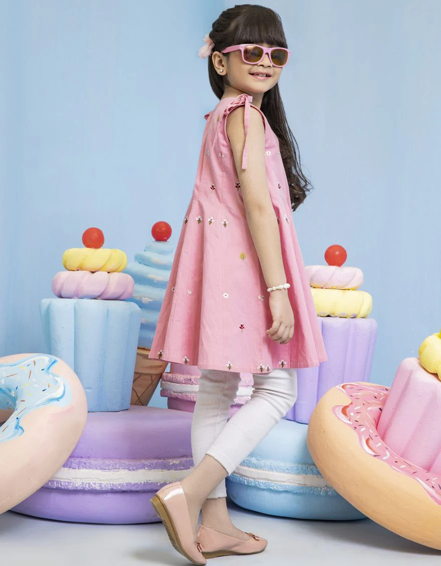 COOL PINK LAWN KURTI | JGLK-S-US-22-2508 FB/KED-22-001 - Image 3