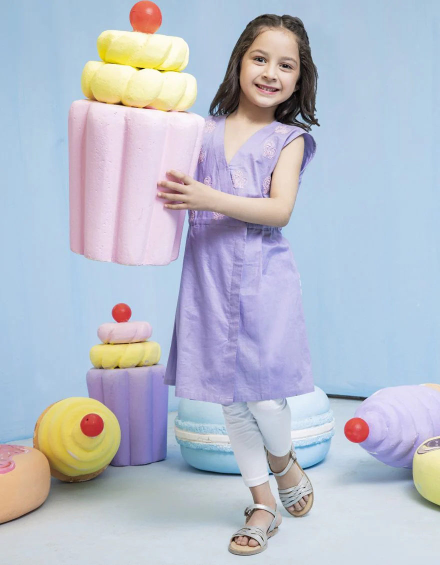 LILAC LAWN KURTI | JGLK-S-US-22-2510 FB/KED-22-004