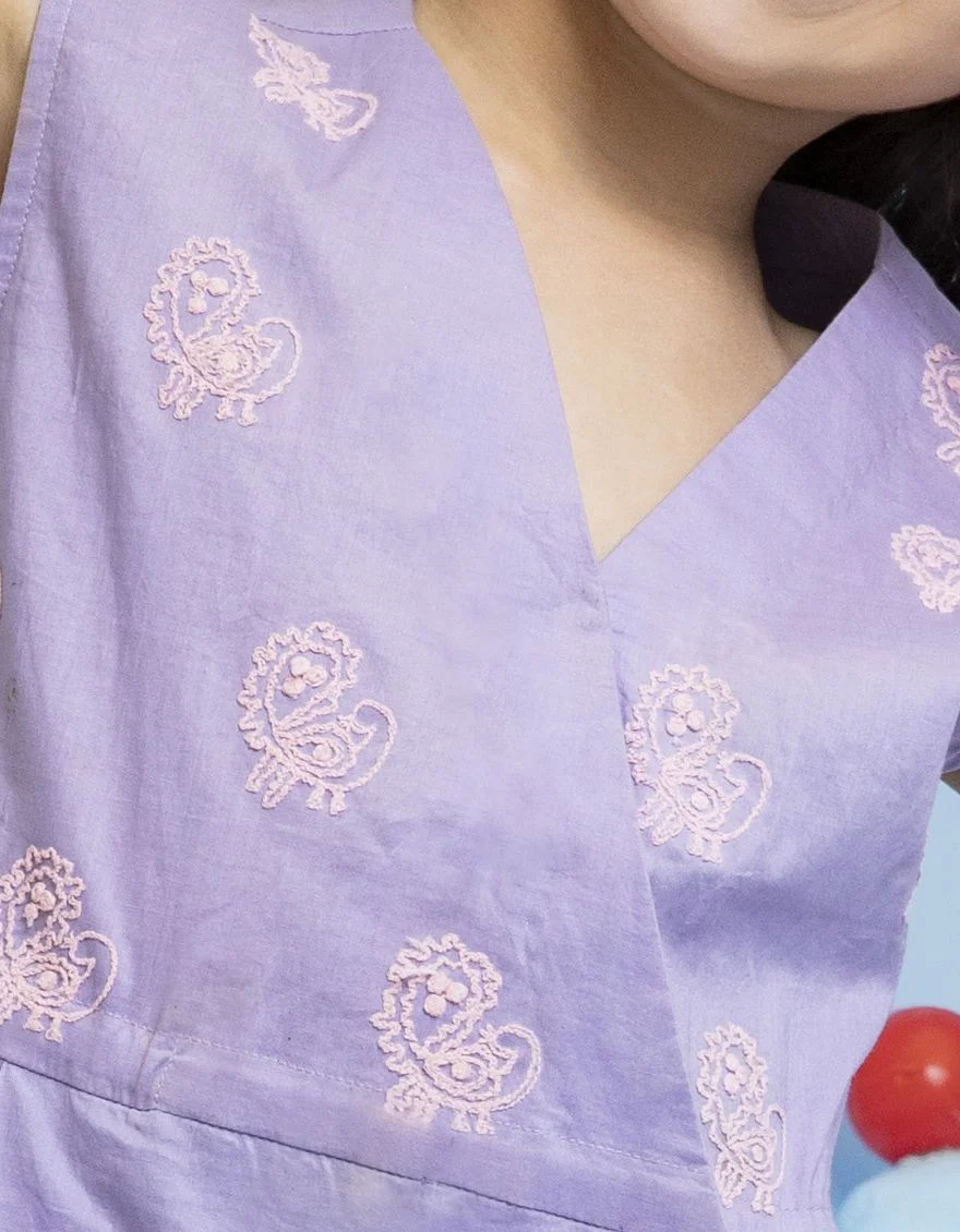 LILAC LAWN KURTI | JGLK-S-US-22-2510 FB/KED-22-004 - Image 3