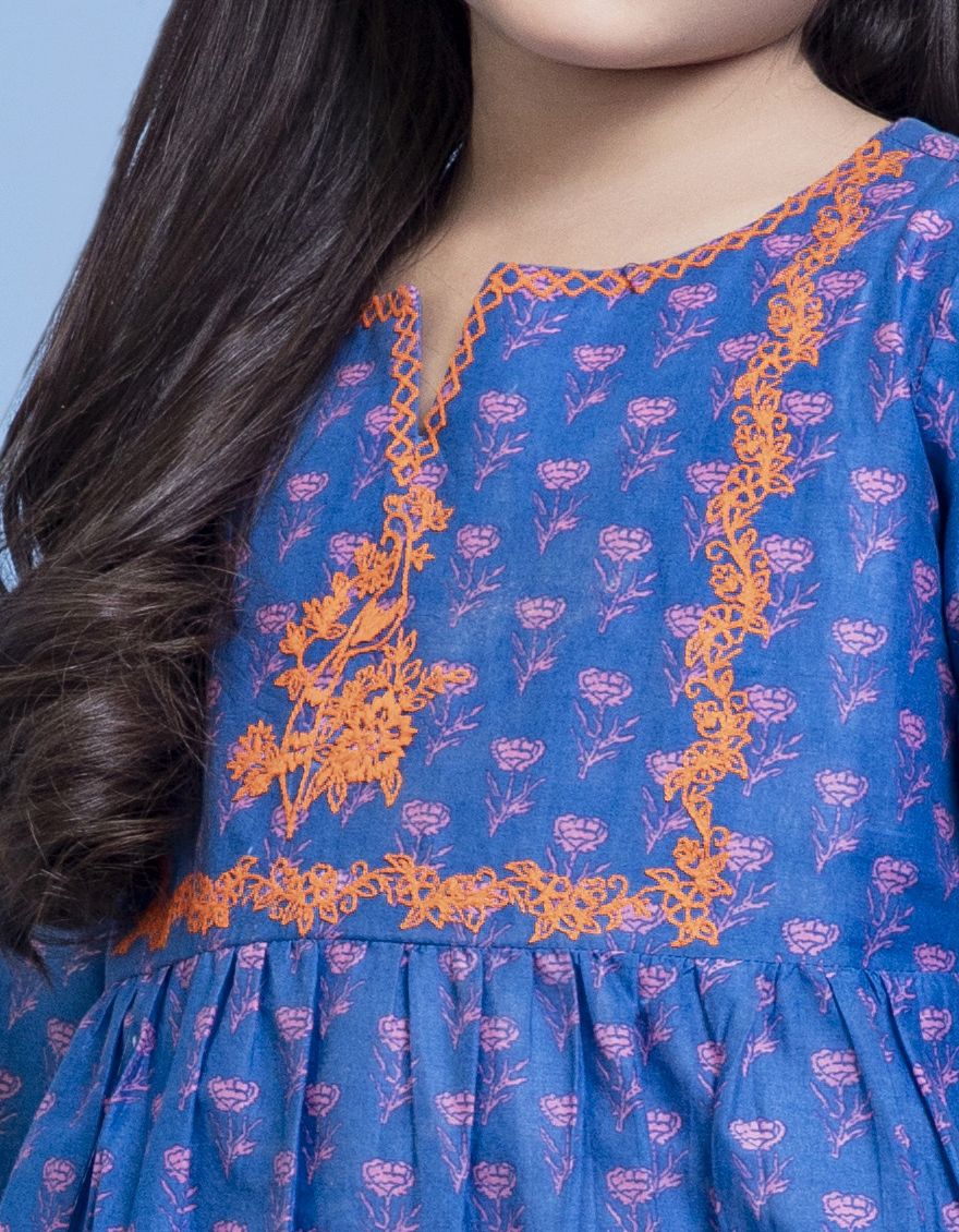 BLUE LAWN KURTI | JGLK-S-US-22-2514 FB/JOY - Image 2