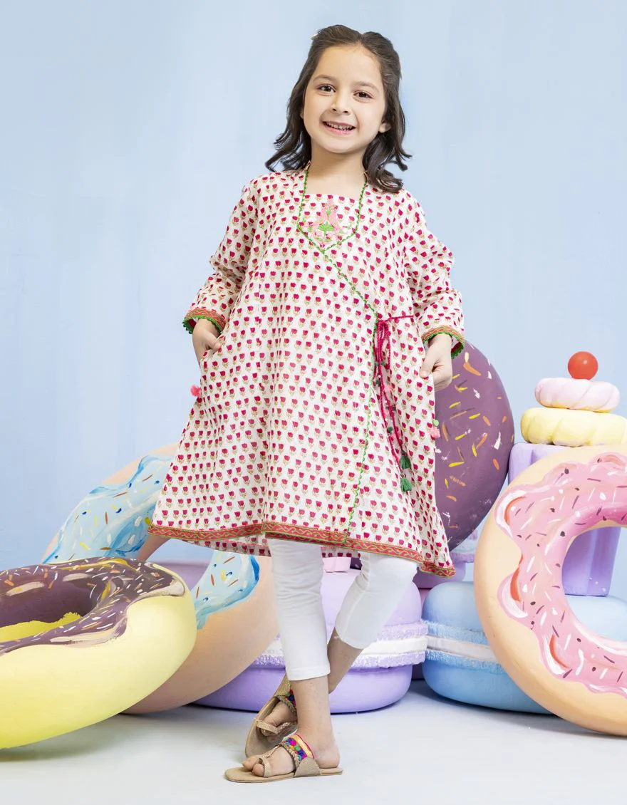 OFF WHITE KURTI | JGLK-S-US-22-2517 FB/AURA - Image 3