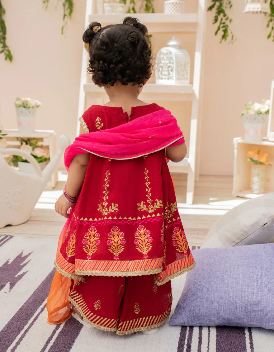 RED KARANDI 3PC STITCHED | JIK-S-JGIN-US-22-031 FB/AM-2041 - Image 3