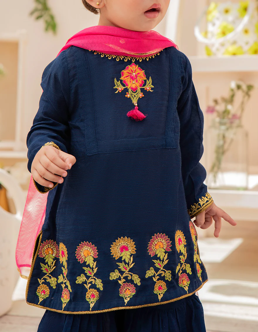 BLUE KARANDI 3PC STITCHED | JIK-S-JGIN-US-22-032 FB/AM-2041 - Image 2