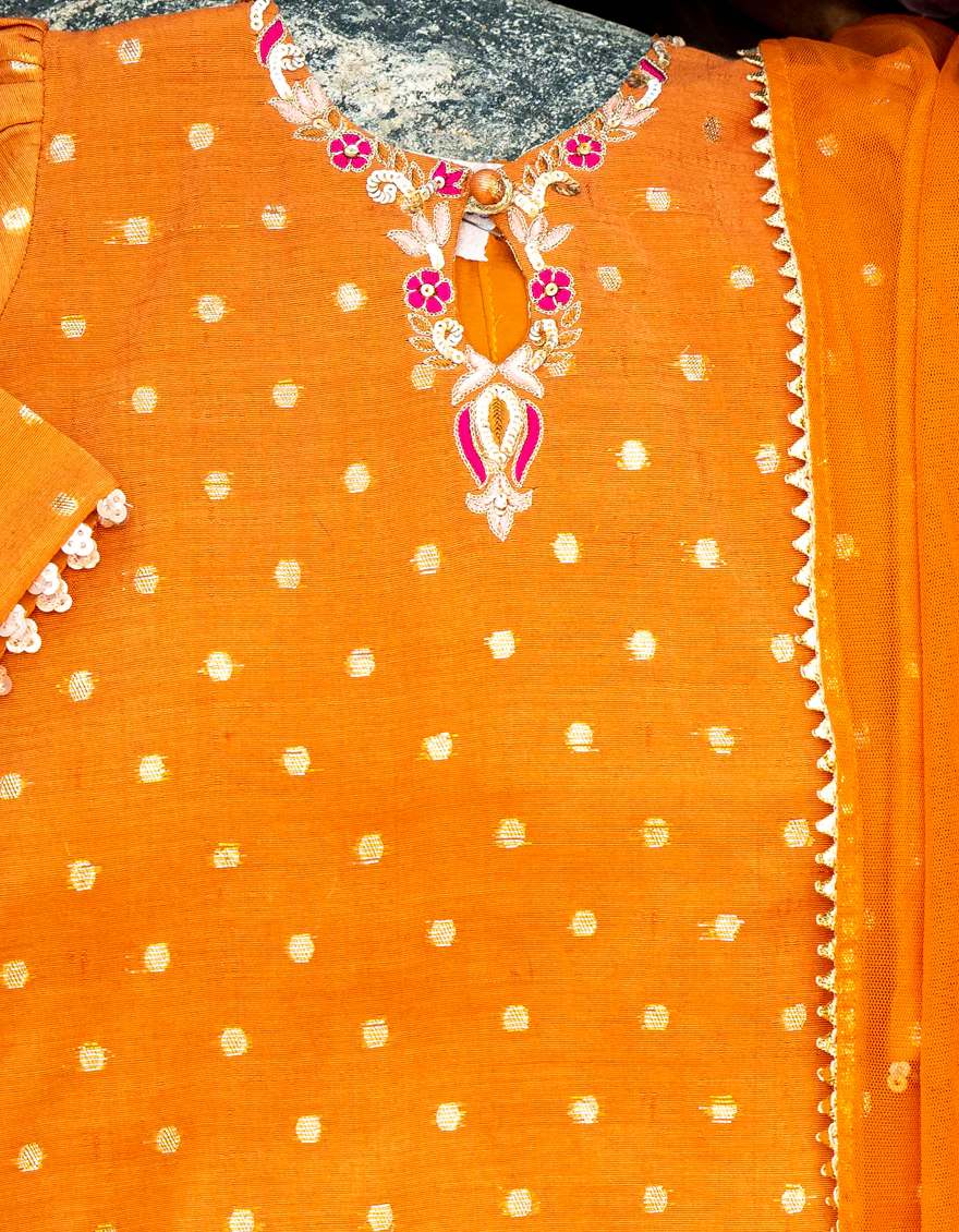 ORANGE 3PC STITCHED | JIK-S-JGIN-US-23-056 FB/JT-913 - Image 2