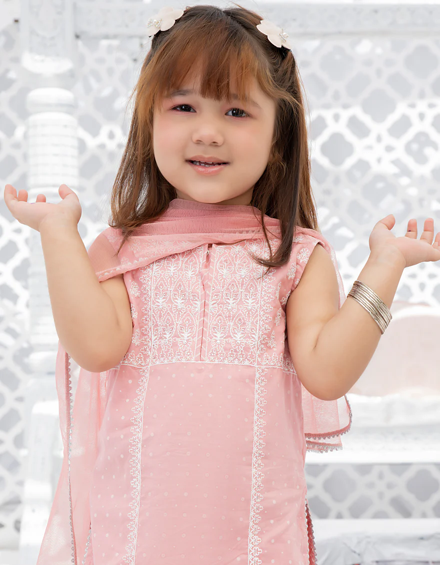 PINK LAWN 3PC STITCHED | JIK-S-JGKL-US-22-1562 FB/JASMINE - Image 2