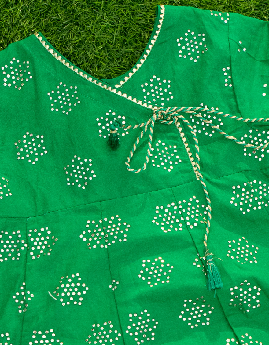 GREEN DYED 3PC STITCHED | JIK-S-JGKL-US-23-1568 FB/OLIVER - Image 2