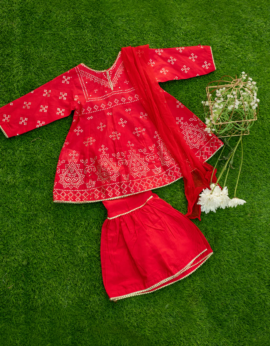 RED DYED 3PC STITCHED | JIK-S-JGKL-US-23-1569 FB/NOAH-723