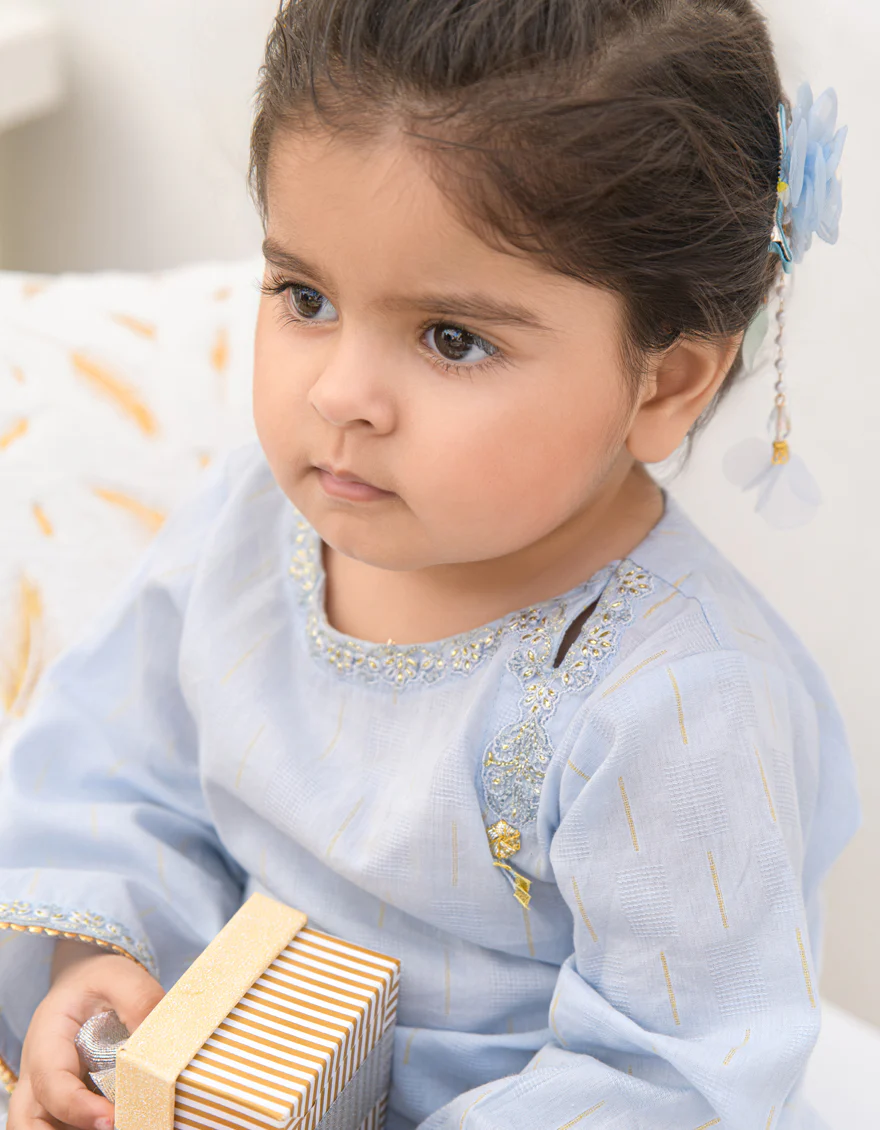 BLUE DOBBY 2PC STITCHED | JIK-S-JIST-25-5802 F - Image 4