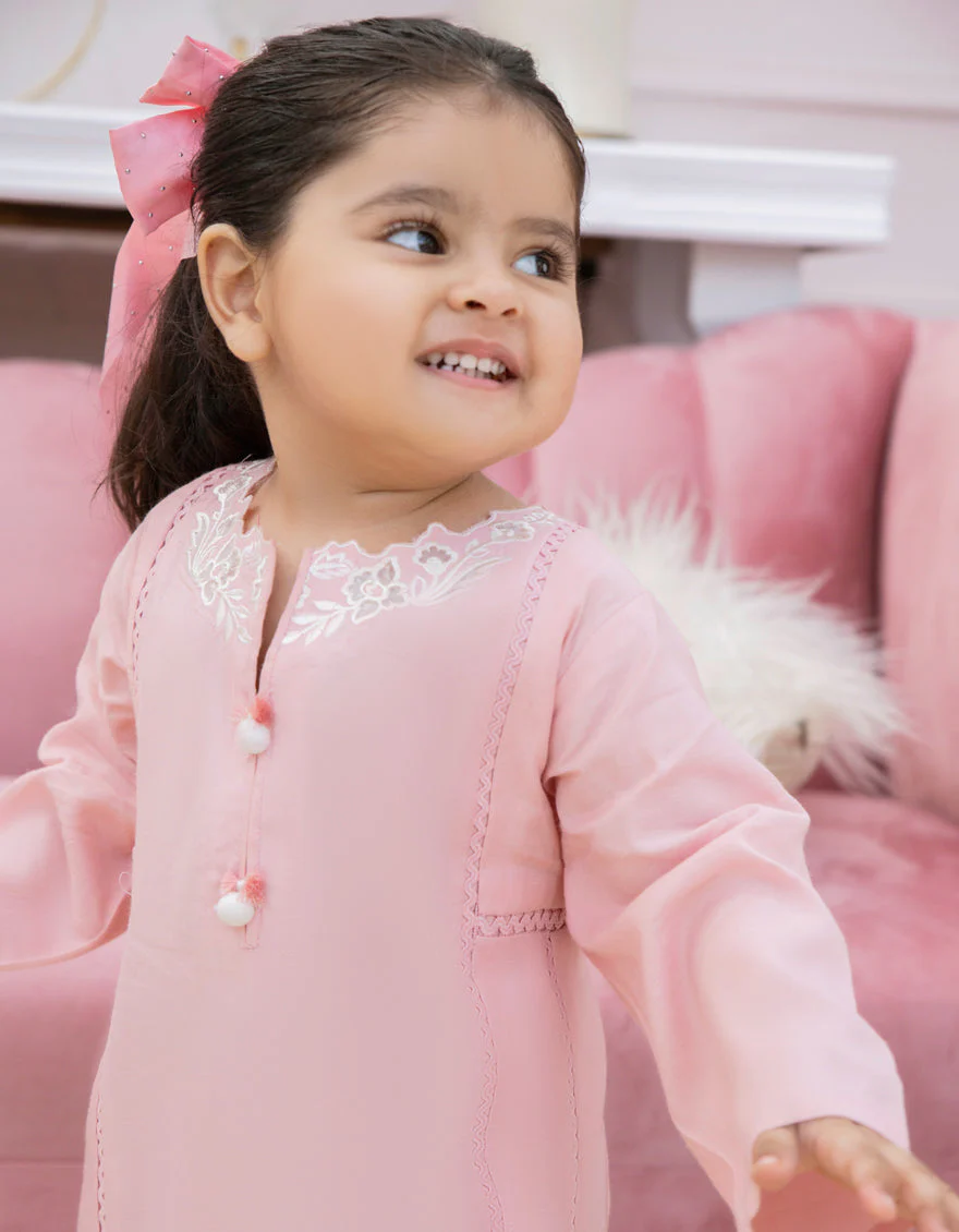 PINK SILK 2PC STITCHED | JIK-S-JIST-25-5805 F - Image 4