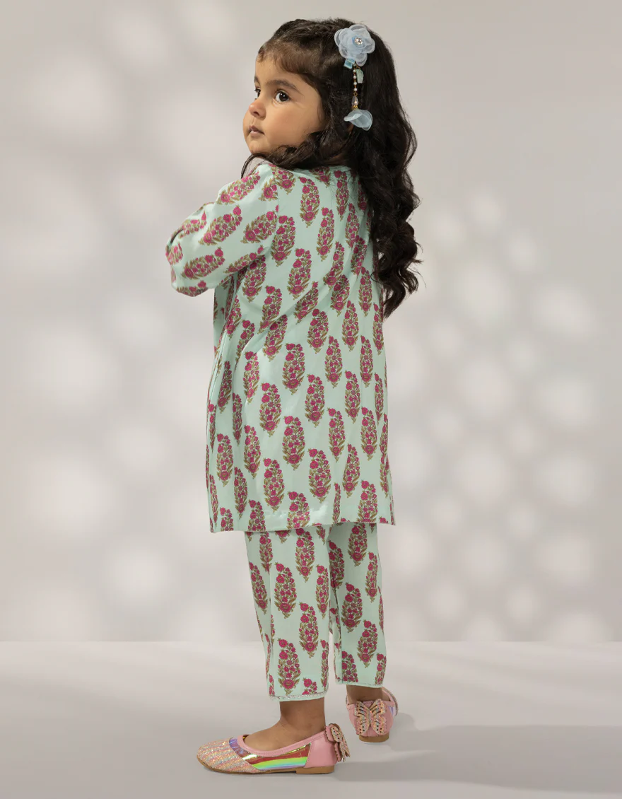 GREEN LINEN 3PC STITCHED | JIK-W-JIP-25-1301 FB/CLASSIC-I-1 - Image 3