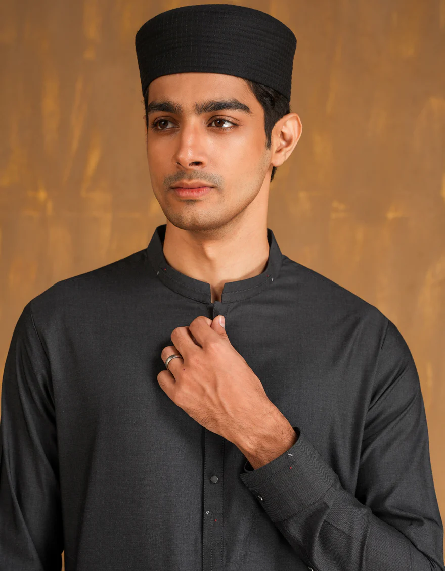 BLACK BLENDED CAP | JJ-CAP-0005-R64/S24/JJ9364