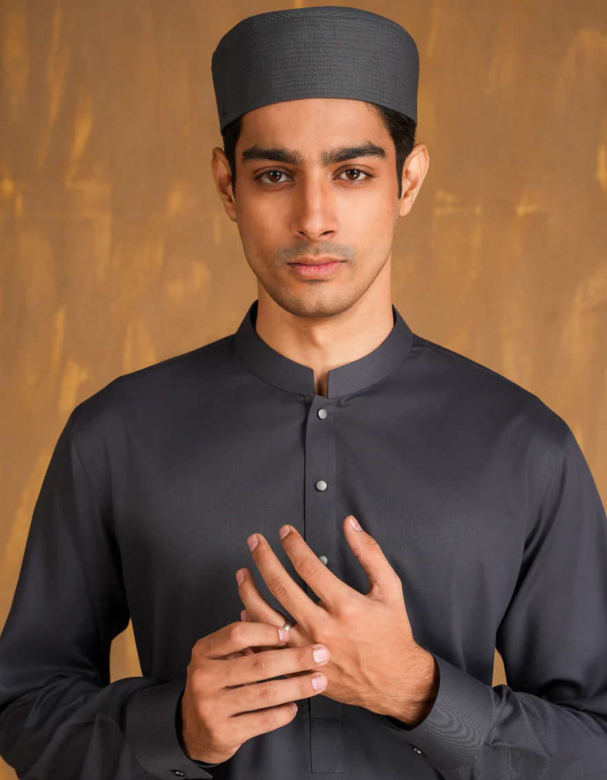 GREY BLENDED CAP | JJ-CAP-0006-R32/S24/JJ9364 - Image 2