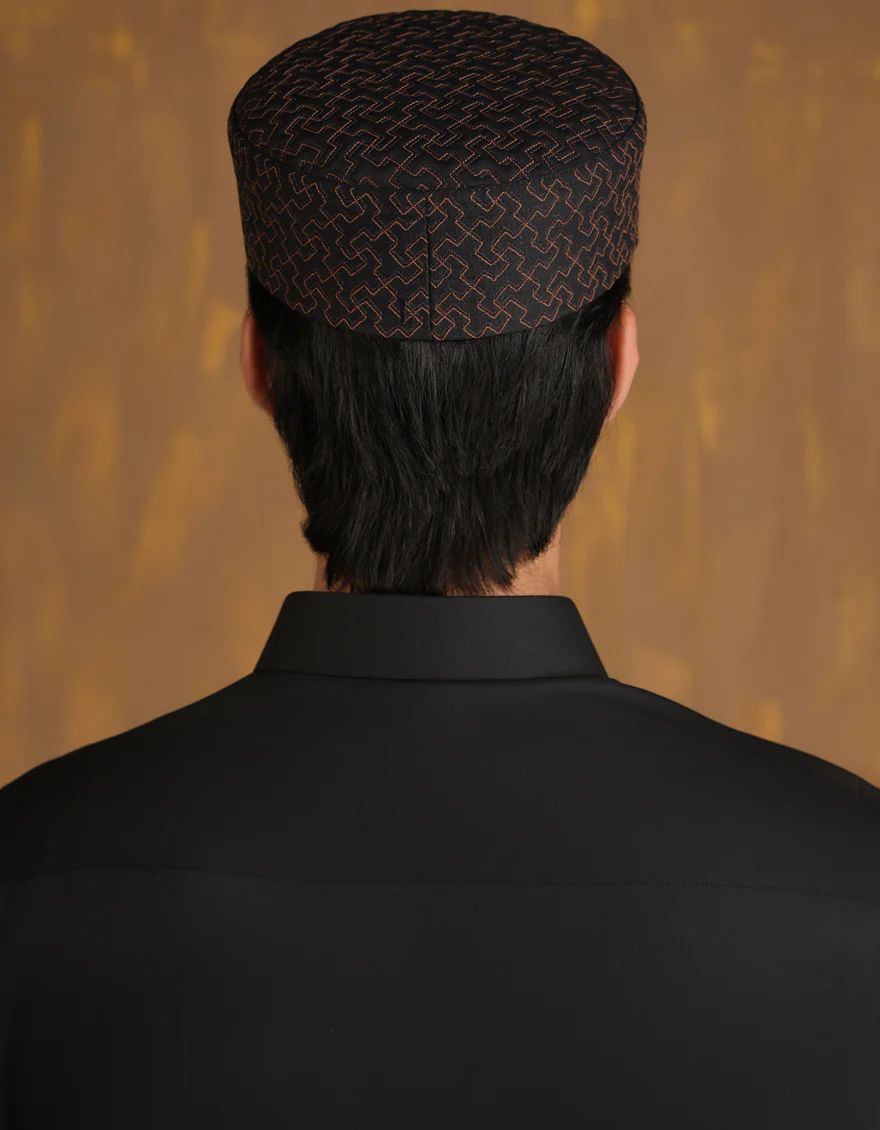BLACK BLENDED CAP | JJ-CAP-0034-R15/S24/JJ9364 - Image 2