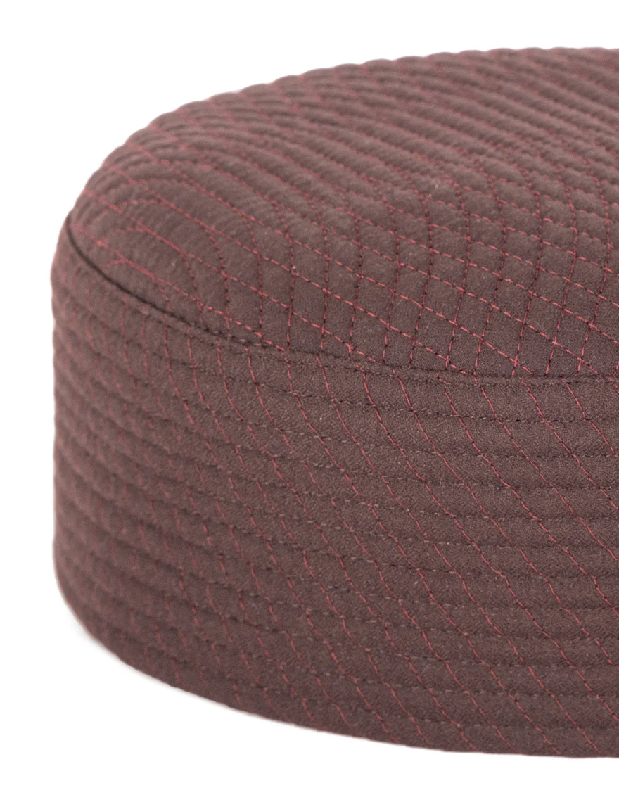 CHOCOLATE BROWN BLENDED CAP | JJ-CAP-US-0018-R31/S22/JJ8151 - Image 2