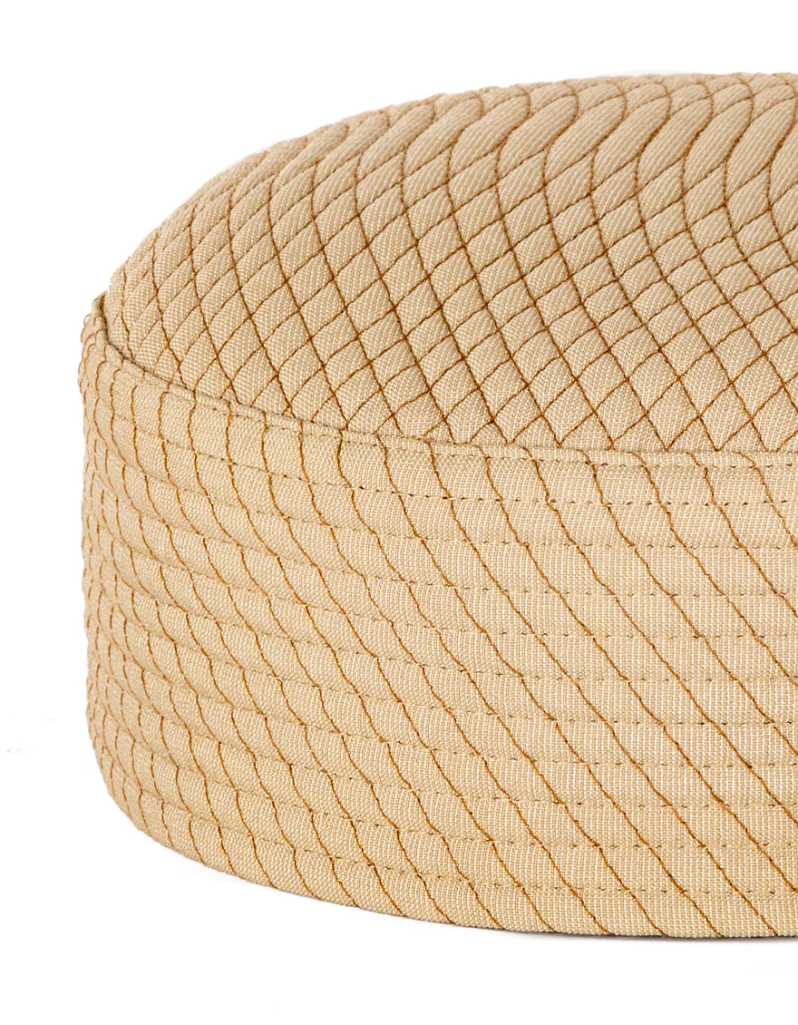 BEIGE BLENDED CAP | JJ-CAP-US-0018-R35/S22/JJ6063 - Image 2