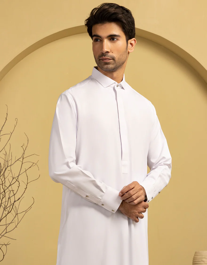 WHITE BLENDED JUBBA | JJ-JUBBA-33187/S25/JJ11040-PN - Image 5
