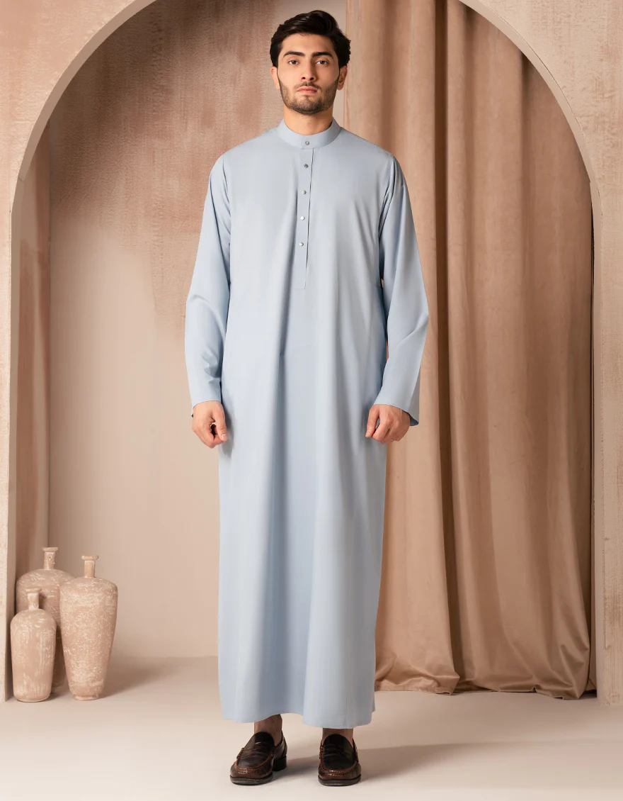 LIGHT BLUE BLENDED JUBBA | JJ-JUBBA-33420/S25/JJ10215-PN