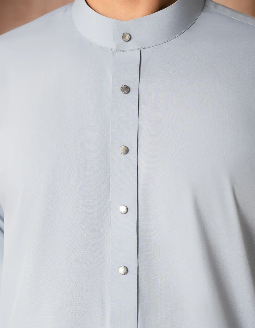 LIGHT BLUE BLENDED JUBBA | JJ-JUBBA-33420/S25/JJ10215-PN - Image 3