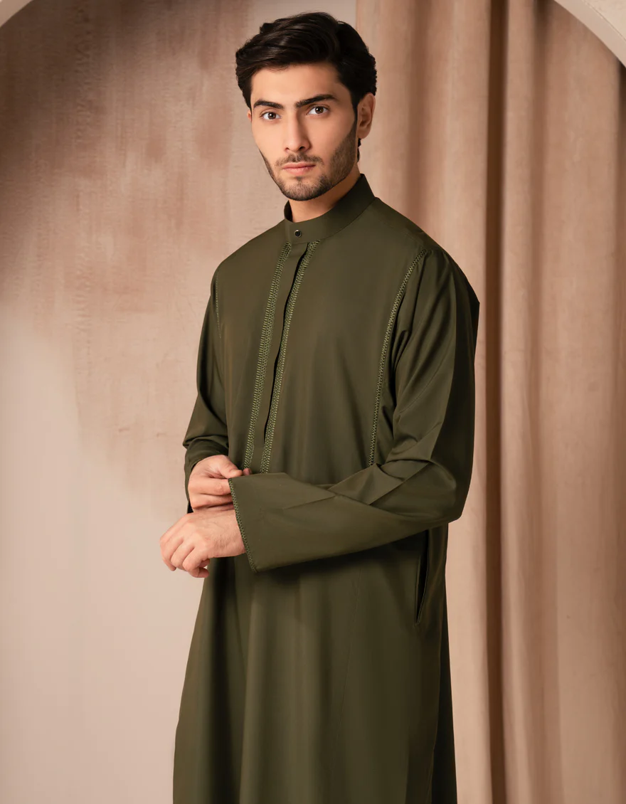 GREEN BLENDED JUBBA | JJ-JUBBA-33432/S25/JJ10213-SF - Image 2
