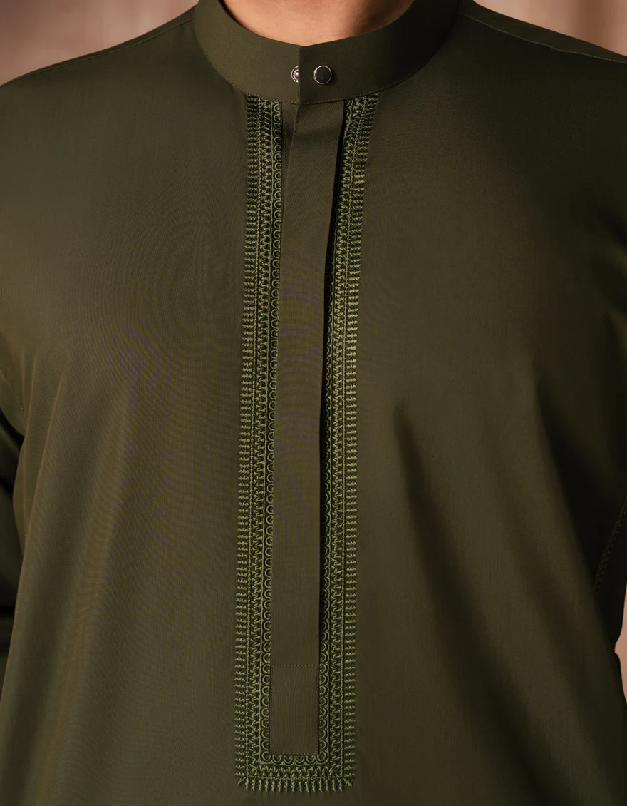 GREEN BLENDED JUBBA | JJ-JUBBA-33432/S25/JJ10213-SF - Image 3