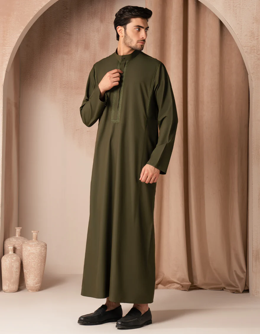 GREEN BLENDED JUBBA | JJ-JUBBA-33432/S25/JJ10213-SF - Image 5