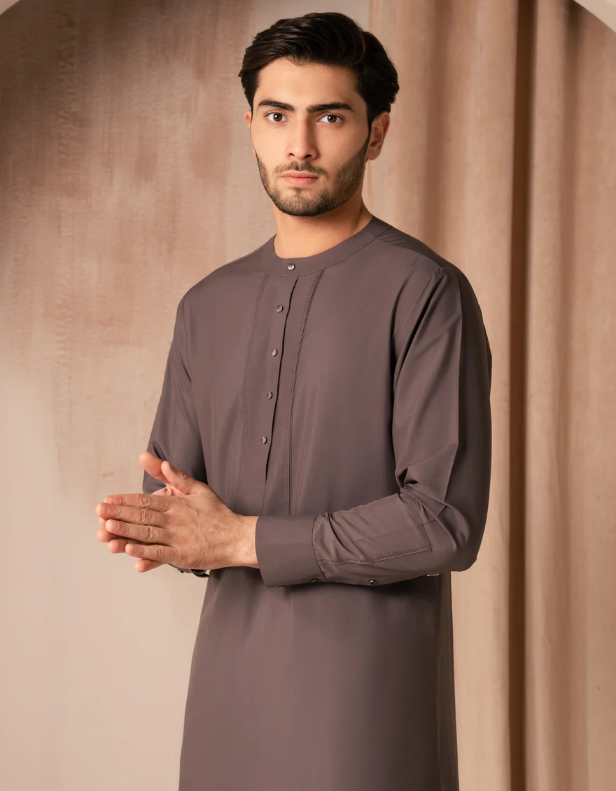 GREY BLENDED JUBBA | JJ-JUBBA-33437/S25/JJ10215-CL - Image 2