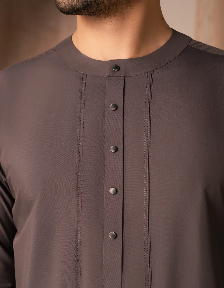 GREY BLENDED JUBBA | JJ-JUBBA-33437/S25/JJ10215-CL - Image 3