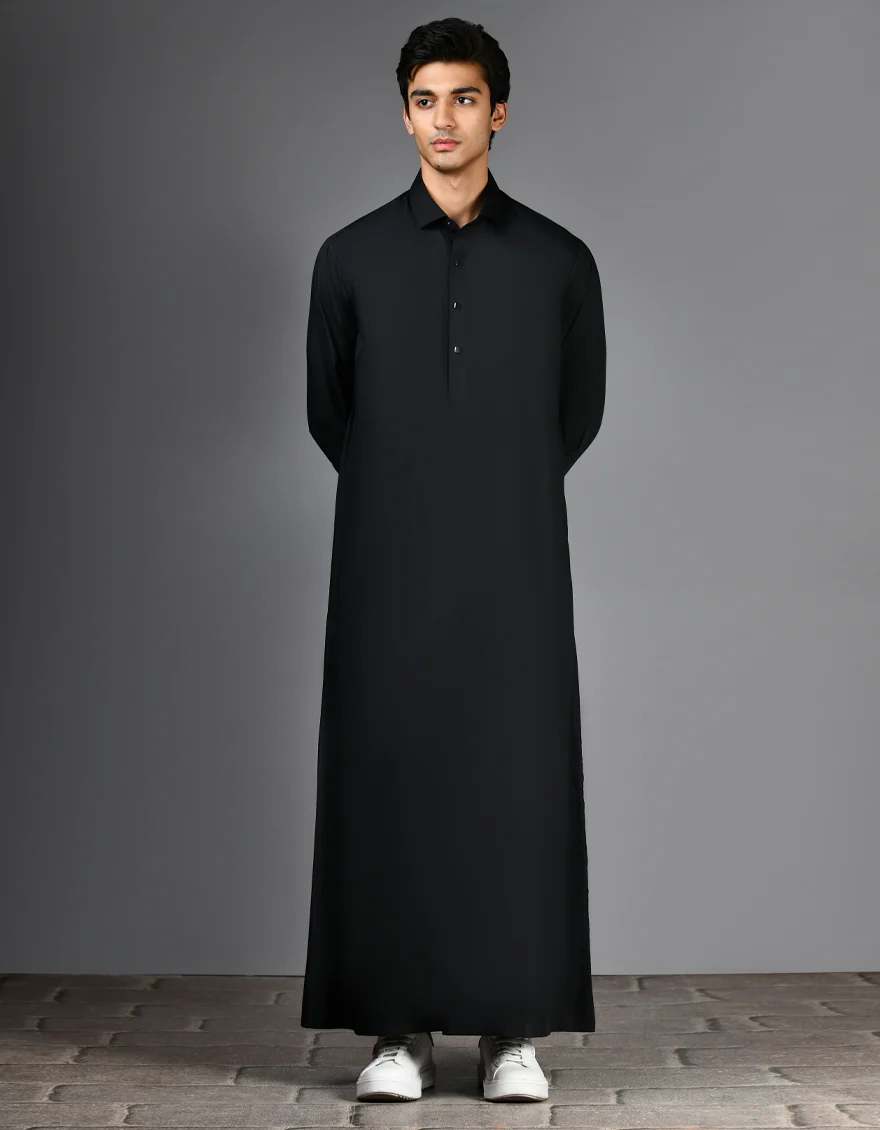 BLACK BLENDED JUBBA | JJ-JUBBA-37861/A24/JJ8183-CL