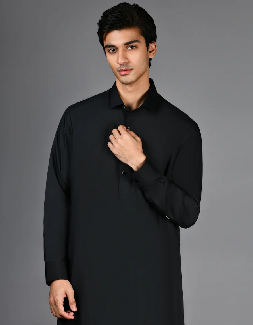 BLACK BLENDED JUBBA | JJ-JUBBA-37861/A24/JJ8183-CL - Image 2