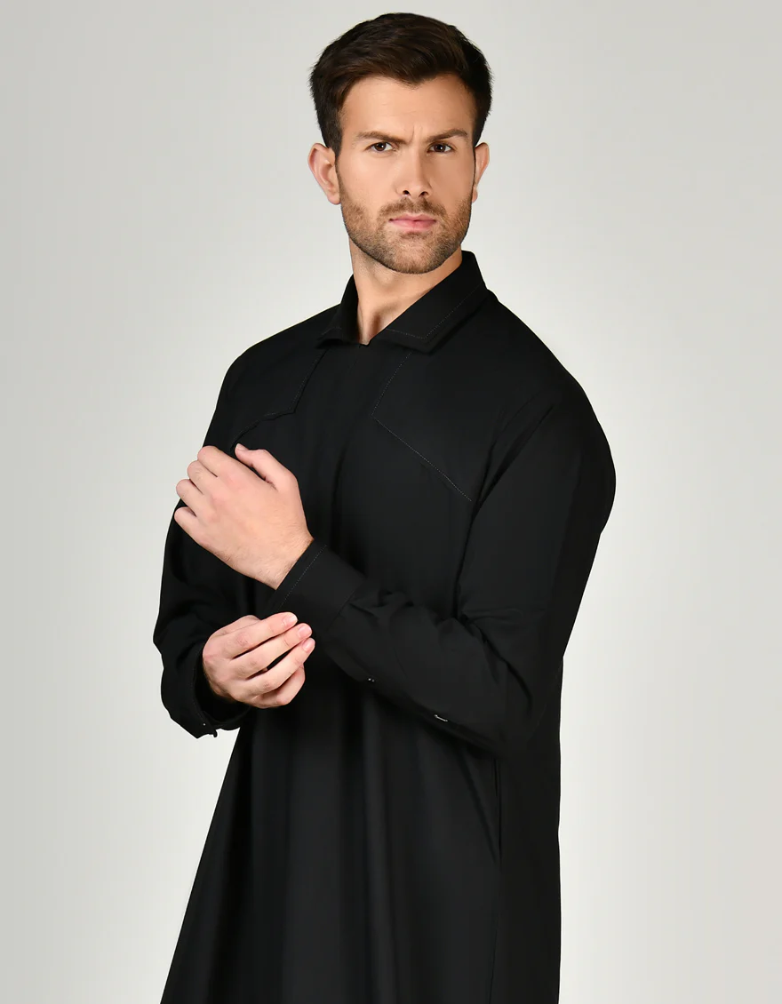 BLACK BLENDED JUBBA | JJ-JUBBA-37868/S24/JJ1005-CL - Image 2