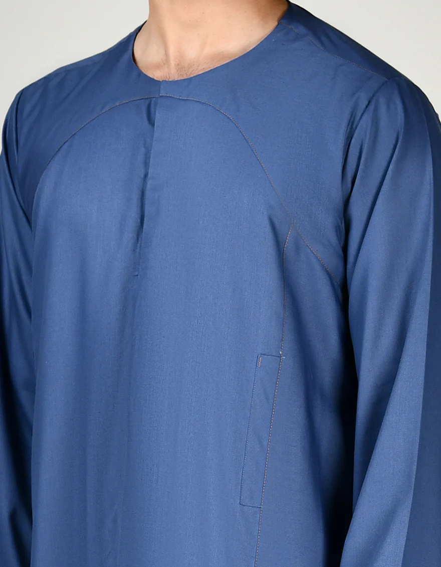 BLUE BLENDED JUBBA | JJ-JUBBA-37891/S24/JJ8812-CL - Image 2