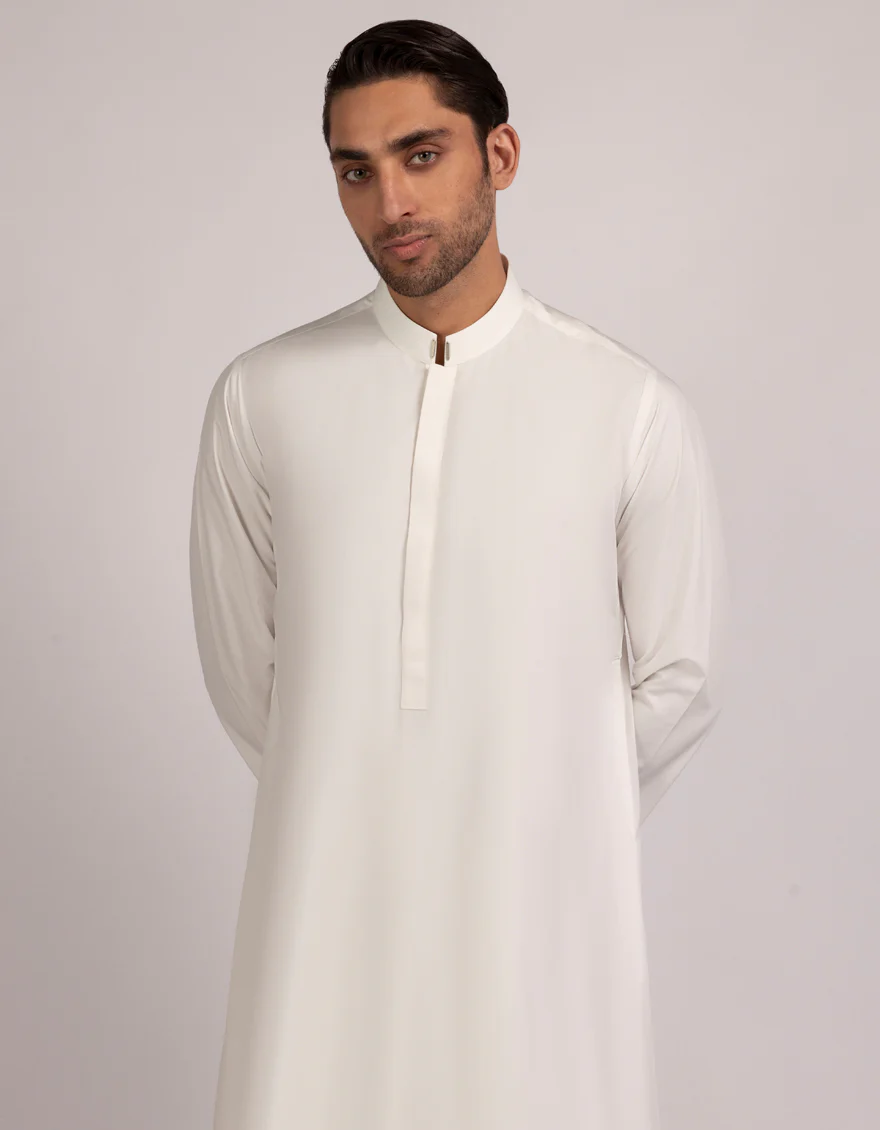 OFF WHITE BLENDED JUBBA | JJ-JUBBA-A-33682/S25/JJ10216-PN - Image 2