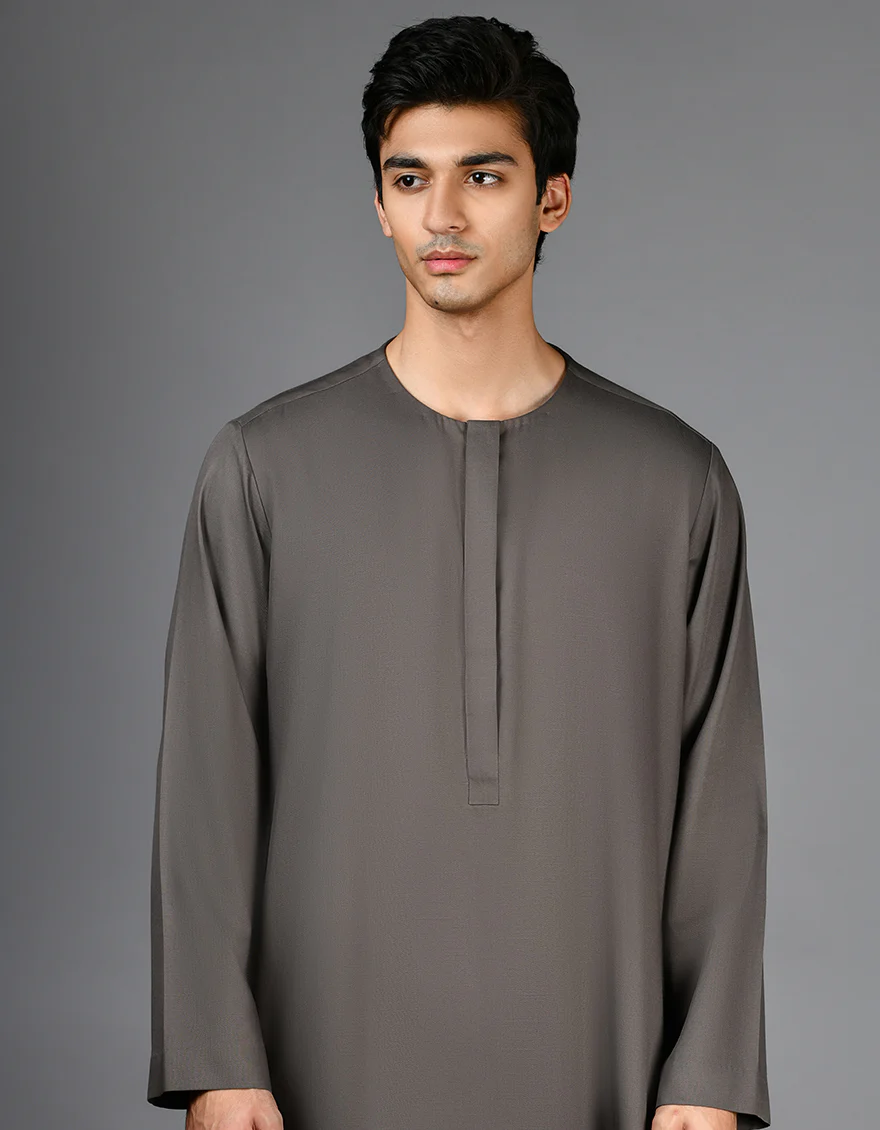 GREY BLENDED JUBBA | JJ-JUBBA-A-37862/S24/JJ8839-CL - Image 2