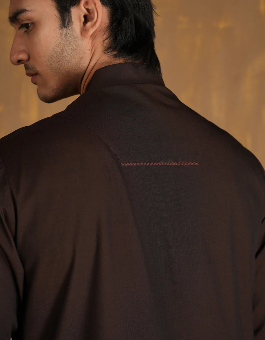 BROWN BLENDED JUBBA | JJ-JUBBA-A-47284/S24/JJ8183-CL - Image 3