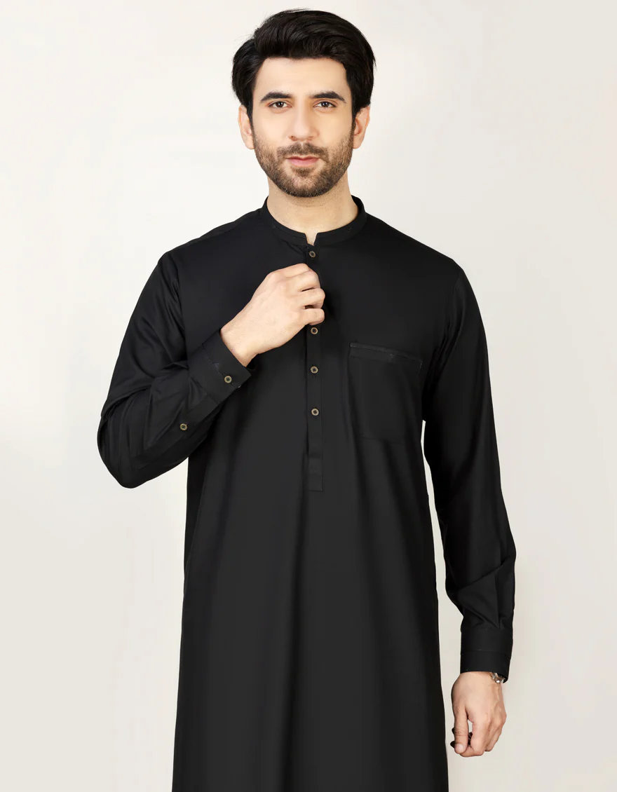 BLACK BLENDED JUBBA | JJ-JUBBA-US-43295/A23/JJ1005-CL - Image 2