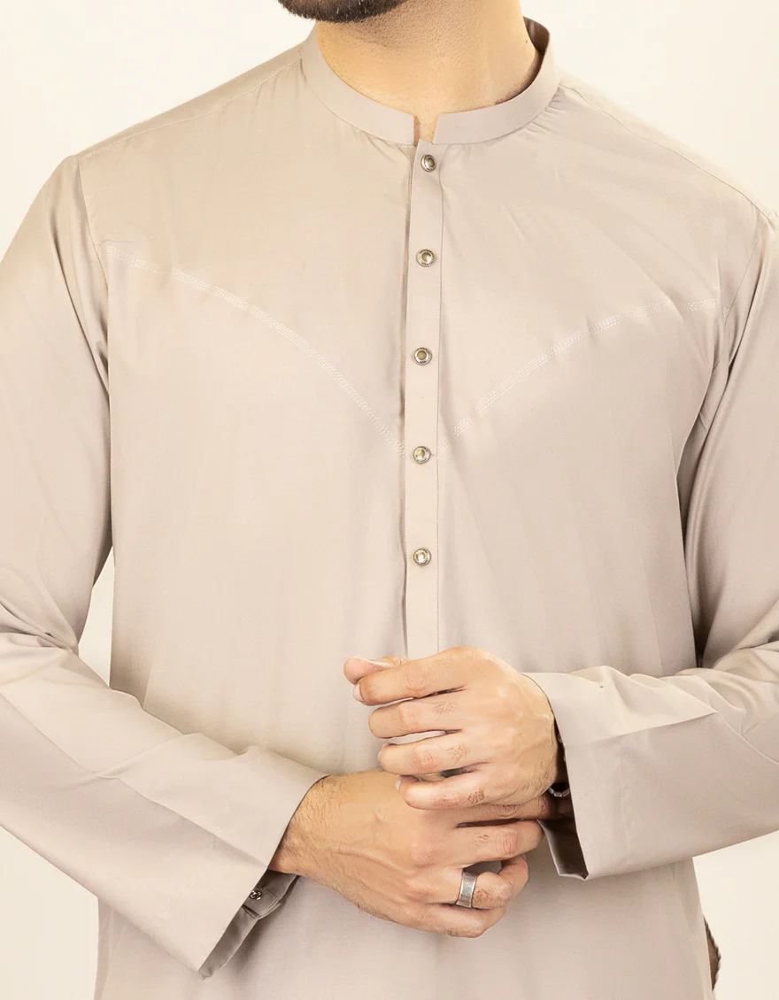 LIGHT BROWN BLENDED JUBBA | JJ-JUBBA-US-44224/A23/JJ1016-CL - Image 2